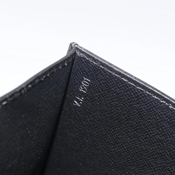 LOUIS VUITTON Epi Montaigne 27 Clutch Bag Black M52652 LV Auth 125396 - Picture 12 of 16